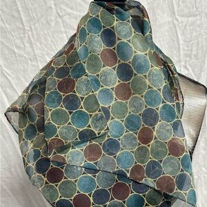 Multicolor Polka Dot Scarf